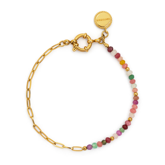 Bracciale Chic Amalia Acciao Placcato Oro