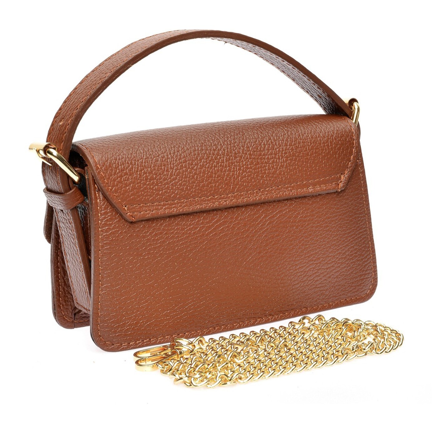 Borsa a spalla Anna Luchini Marrone