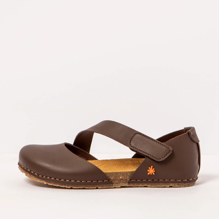 Sandalias 0384 NAPPA BROWN/ CRETA color Brown