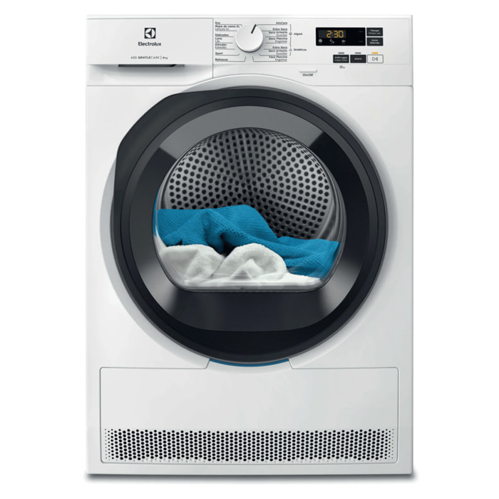 Electrolux Secadora con Bomba de Calor Serie 600 GentleCare de 8 kg EDI618A5BO
