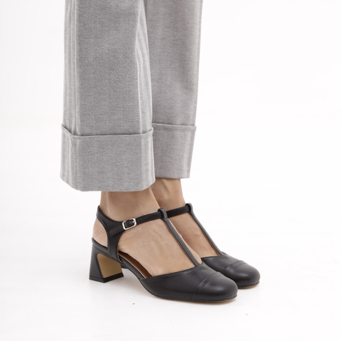 T-BAR PUNTALE CHOCOLA' NERO