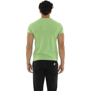 T-shirt da uomo in cotone elasticizzato Leone Boxing Legend