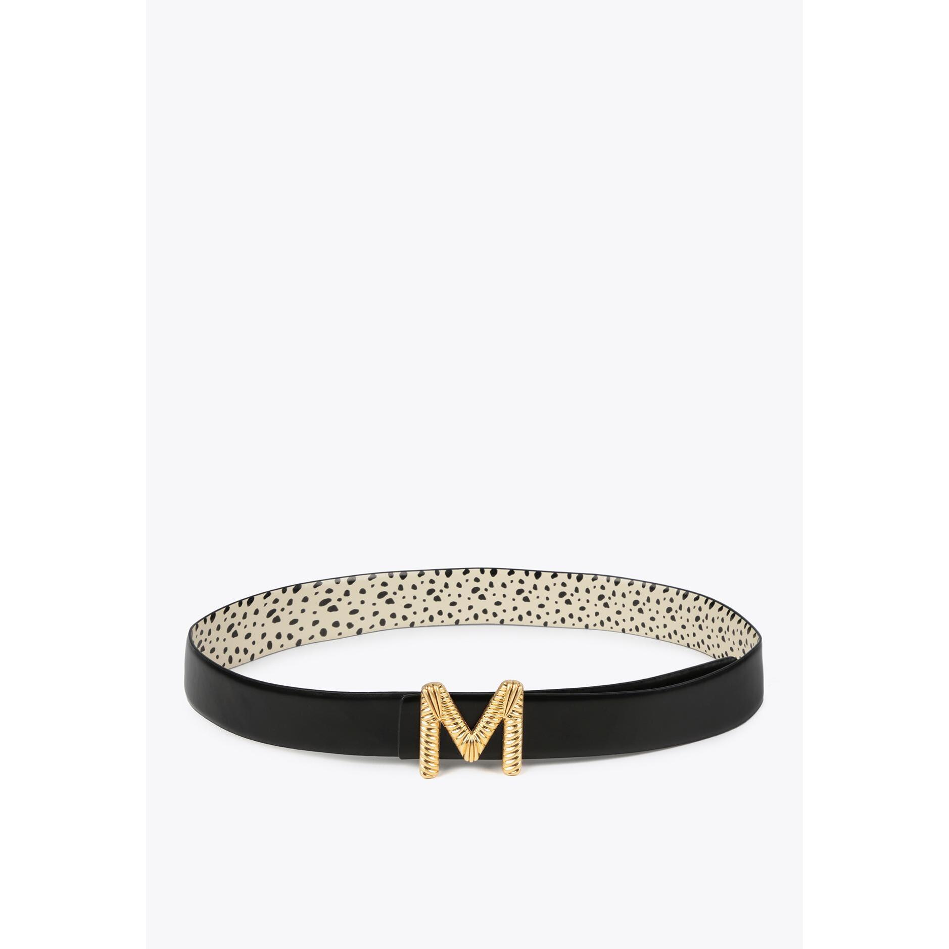 Cintura double face stampa dalmata