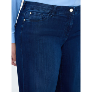 Fiorella Rubino - Jeans Wide Leg lavaggio blu - Blu