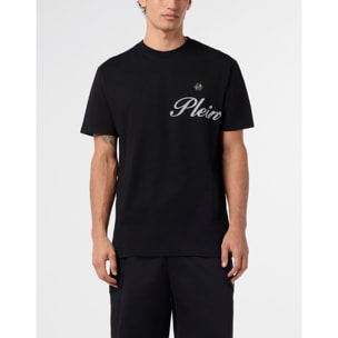 PHILIPP PLEIN Camiseta de cuello redondo y manga corta SIGNATURE