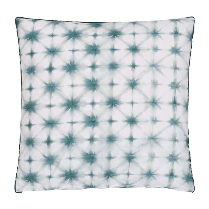 Taie d'oreiller imprimée en percale de coton,KARAOSHI CELADON, Vert moyen