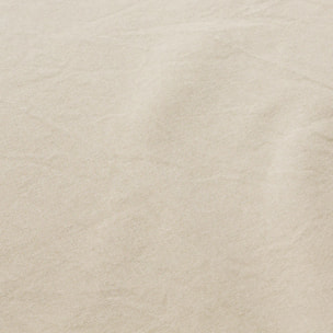 Mantel algodón orgánico beige
