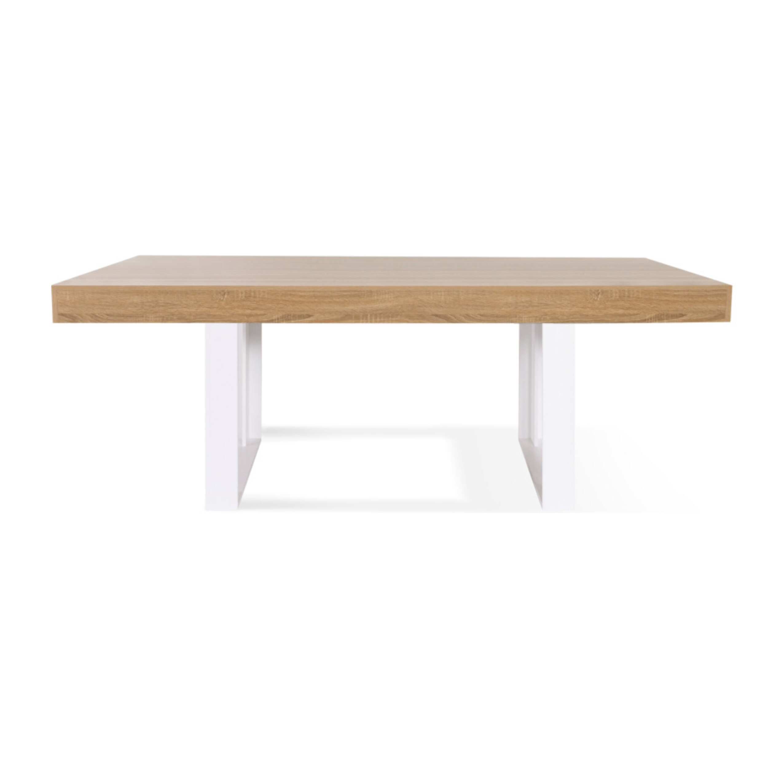 Table repas Brixton Bois - Blanc