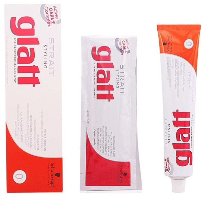 SCHWARZKOPF Strait Styling Glatt 0 Hair Straightener Creme 2x40ml