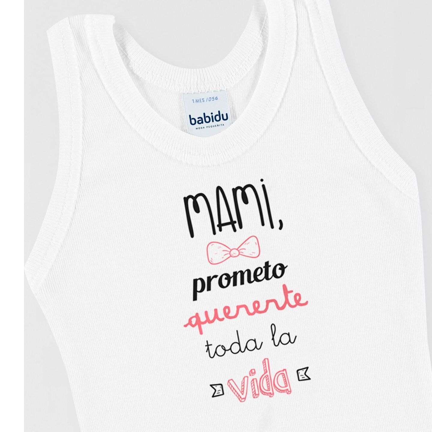 Body bebé tirantes personalizado frases