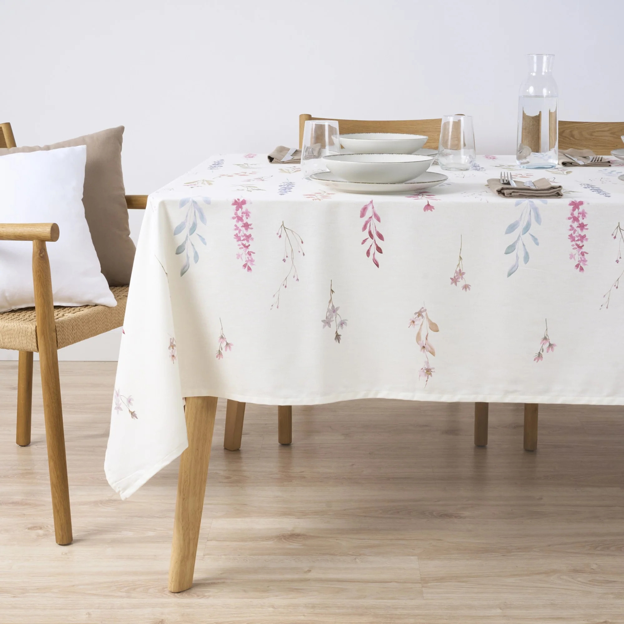 Nappe anti-taches 100 % coton positionnel 1