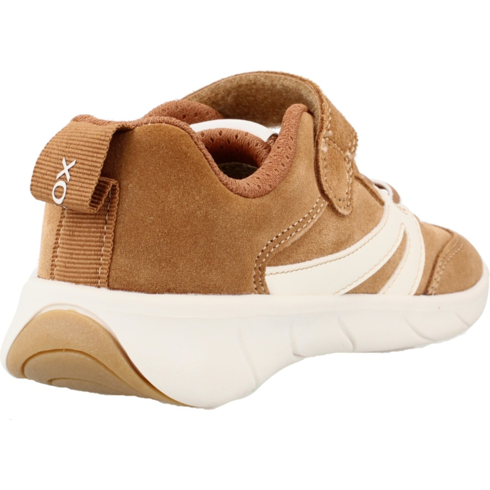 Zapatillas Niño de la marca GEOX  modelo J66PDA 022BC J FOOT MARRON CLARO