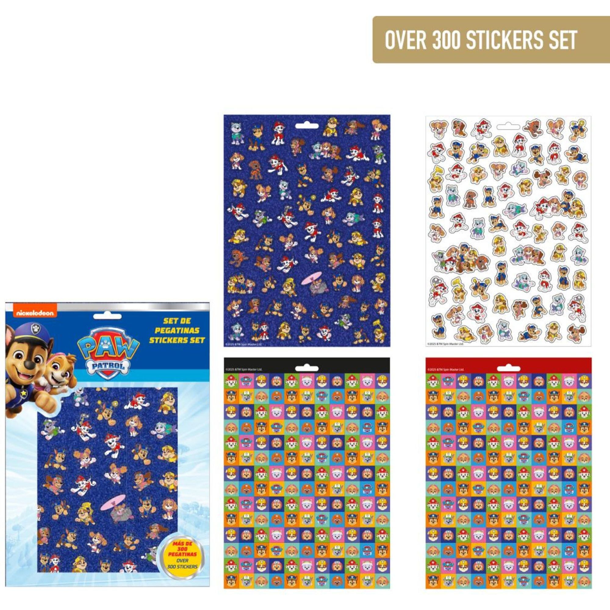Pack Pegatinas Paw Patrol