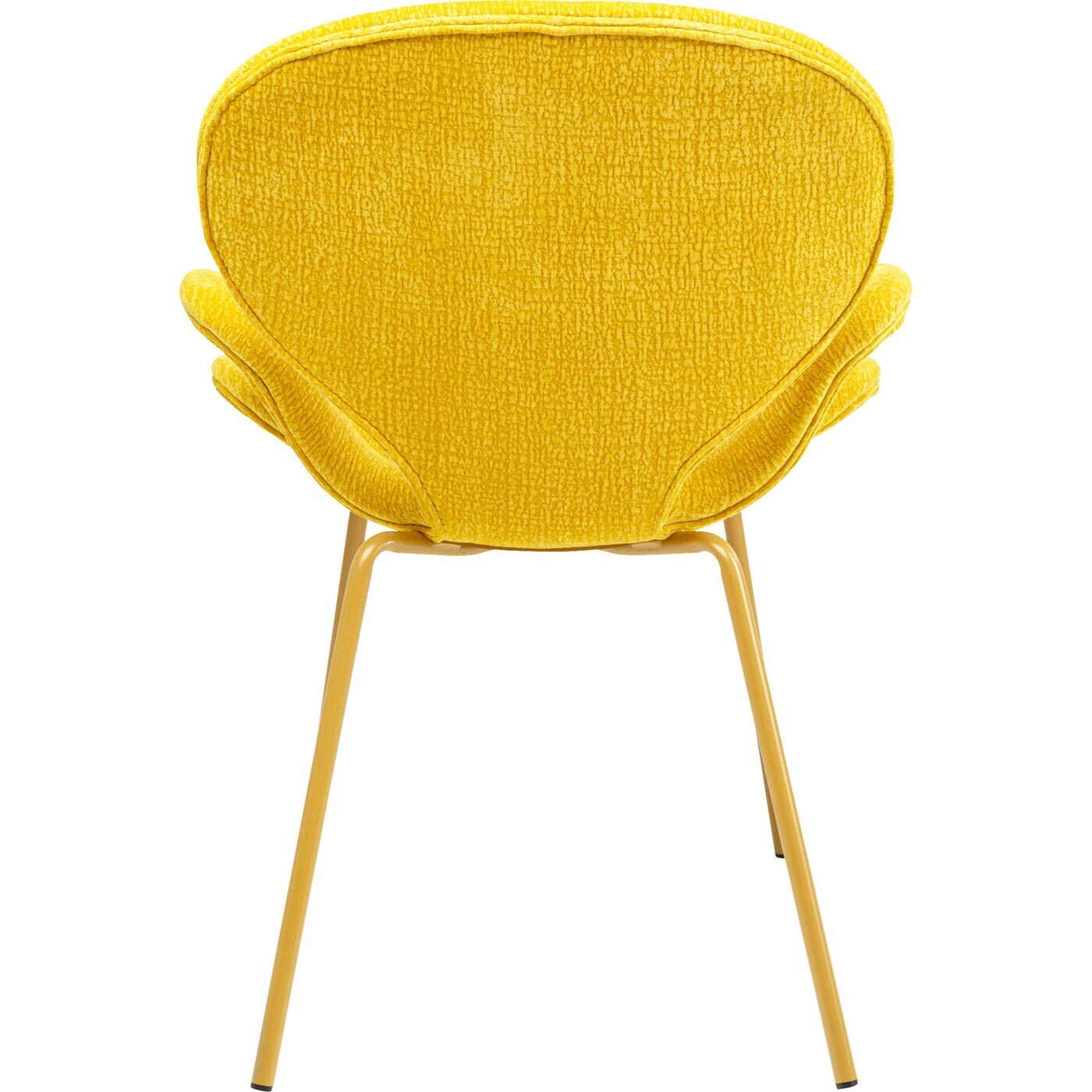 Chaise avec accoudoirs Soft Blossom jaune Kare Design