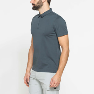 POLO UOMO IN TESSUTO ELASTICIZZATO NO STIRO