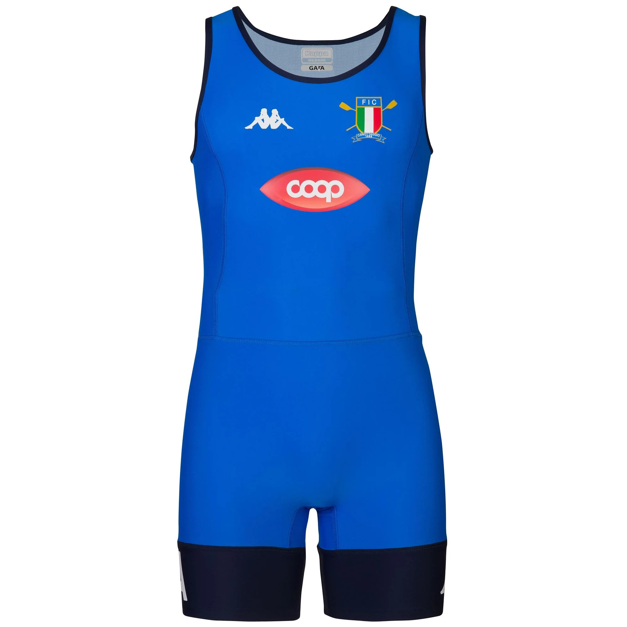 Kappa - Maglie gioco Donna Blu - Kombat Lady Body Rowing Italia