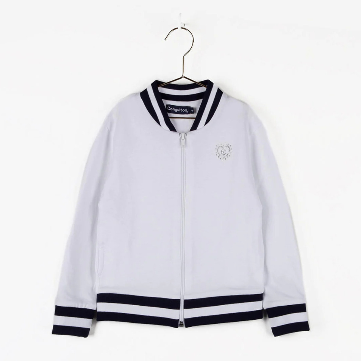 Bomber ragazza bianca