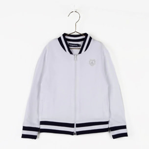 Bomber ragazza bianca