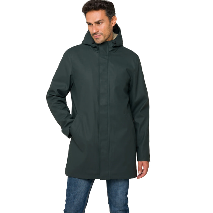 Parka KASHMEER acolchada impermeable Verde oscuro