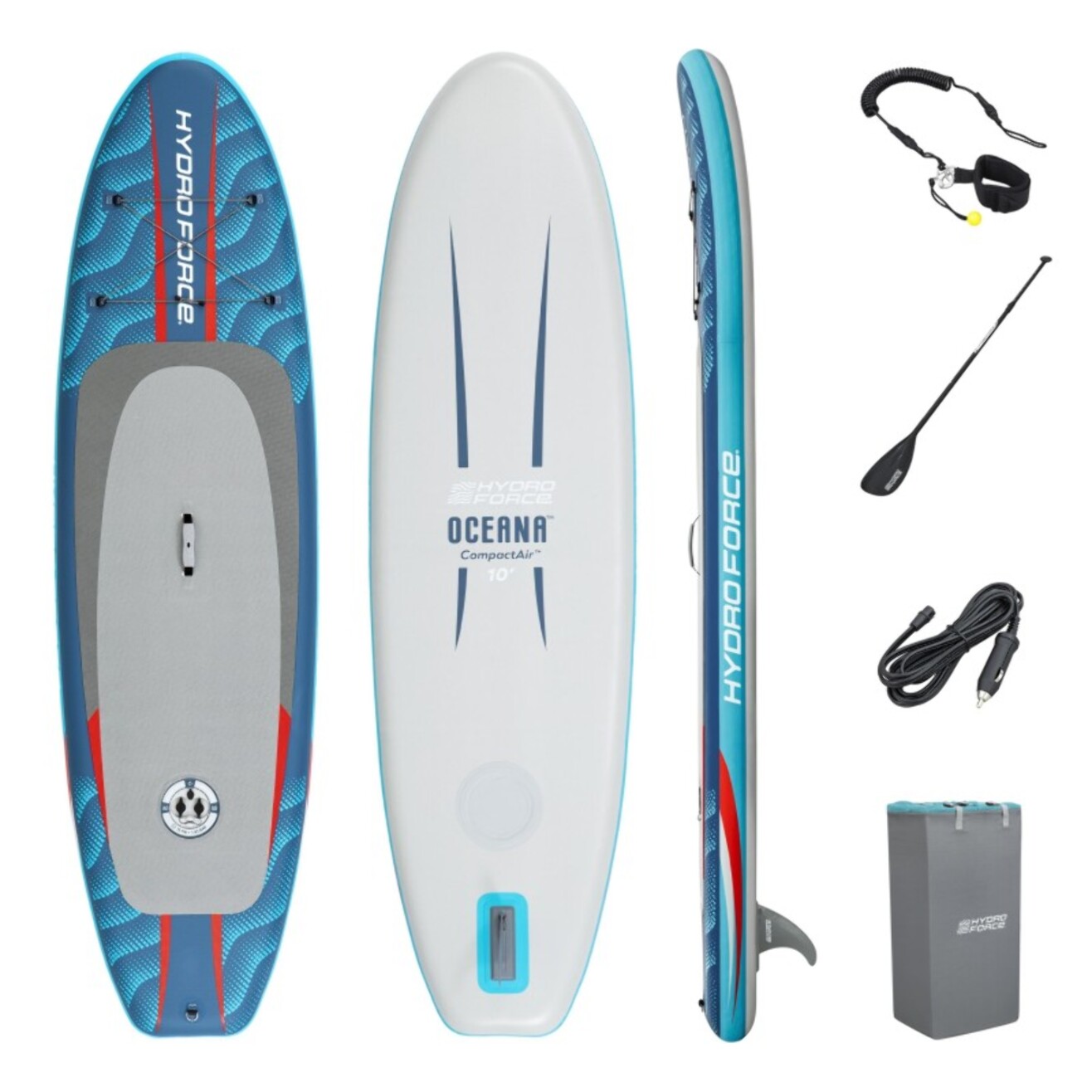 Bestway Paddle gonflable Oceana CompactAir avec pompe intégrée 305 cm