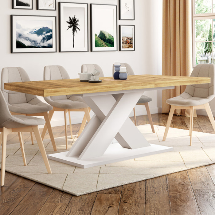 Table à manger extensible Alexia 160-200cm