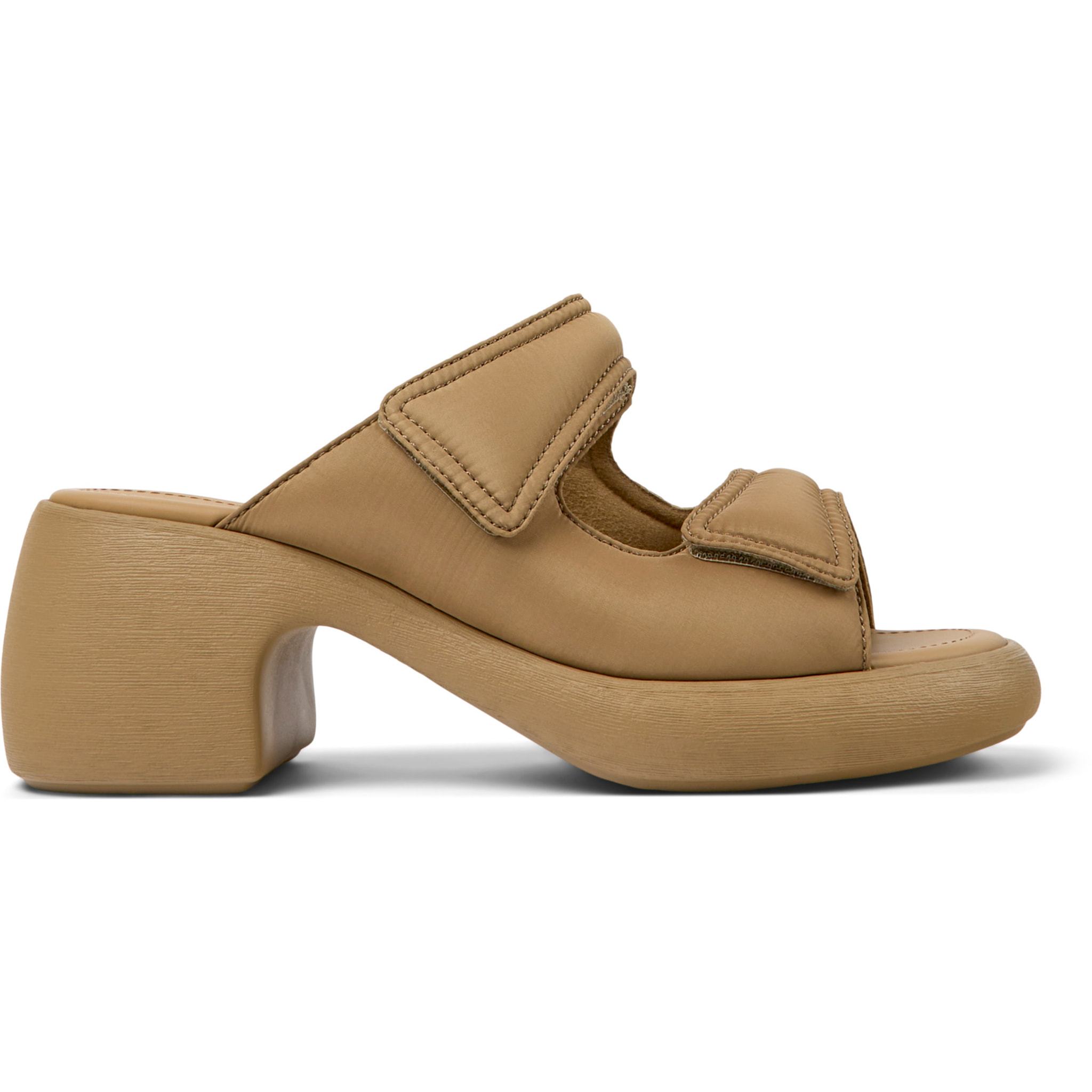 Sandalias - CAMPER Thelma - Marron - Textil técnico (poliéster reciclado)