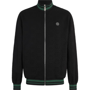 PHILIPP PLEIN Tracksuit Jacket Jacquard Monogram