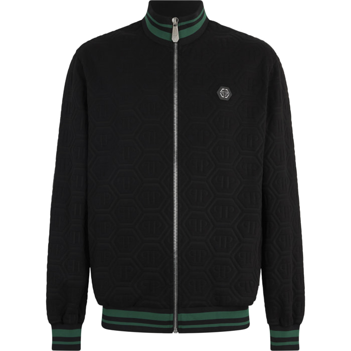 PHILIPP PLEIN Tracksuit Jacket Jacquard Monogram