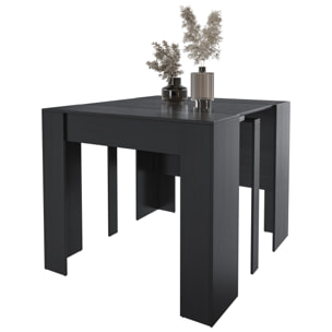 Tavolo Consolle Allungabile Oslo Plus Fino A 3 Metri Tavolo 14 Posti Salvaspazio Design Moderno Elegante Consolle Casa Ufficio 78x51x90 cm Nero