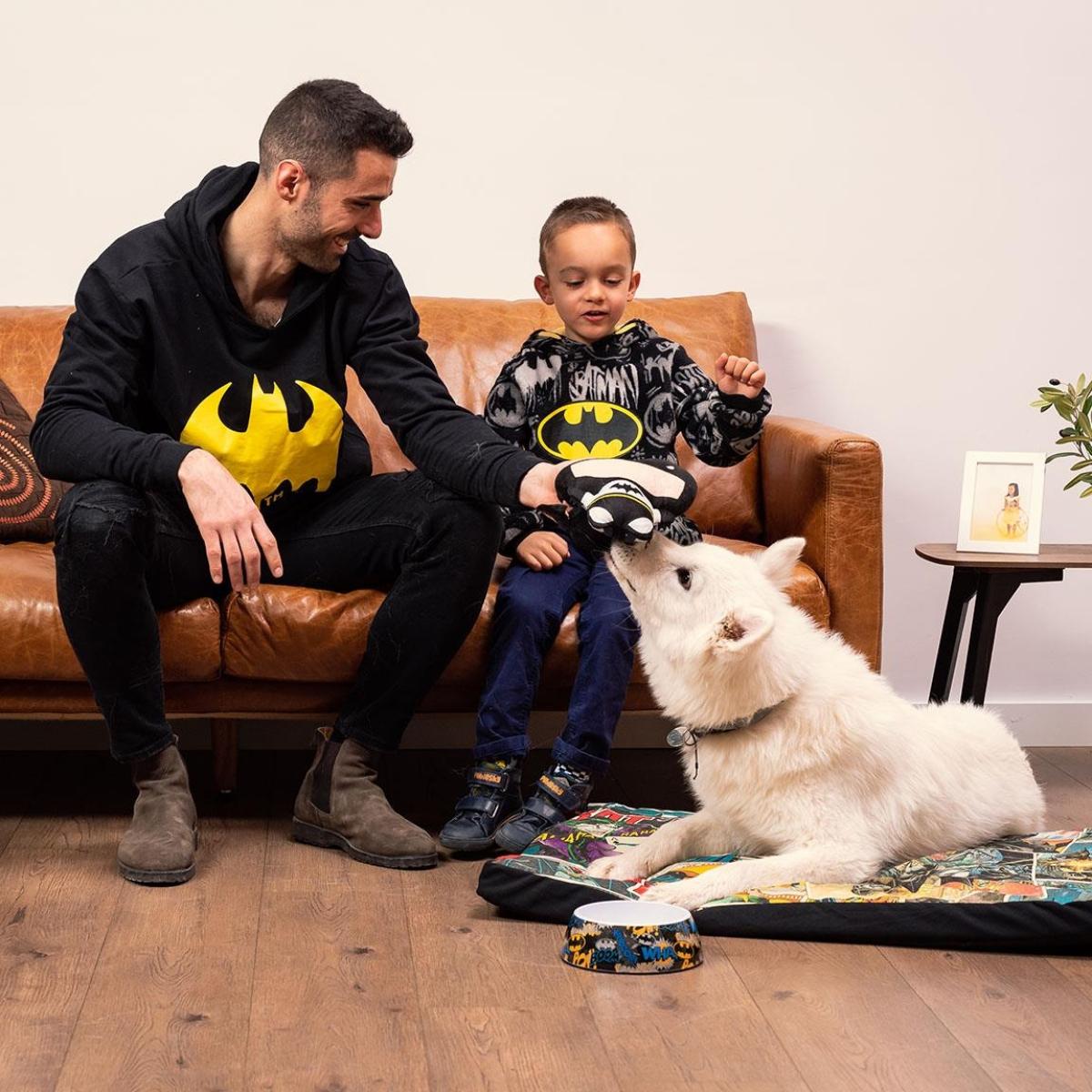 Peluche sonoro per cani Batman Fan Pets