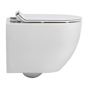 Delta pack WC bâti-support Duofix + WC suspendu sans bride Ceramia PixL avec abattant SoftClose + plaque (GEBCEPXWT02FR-VP)