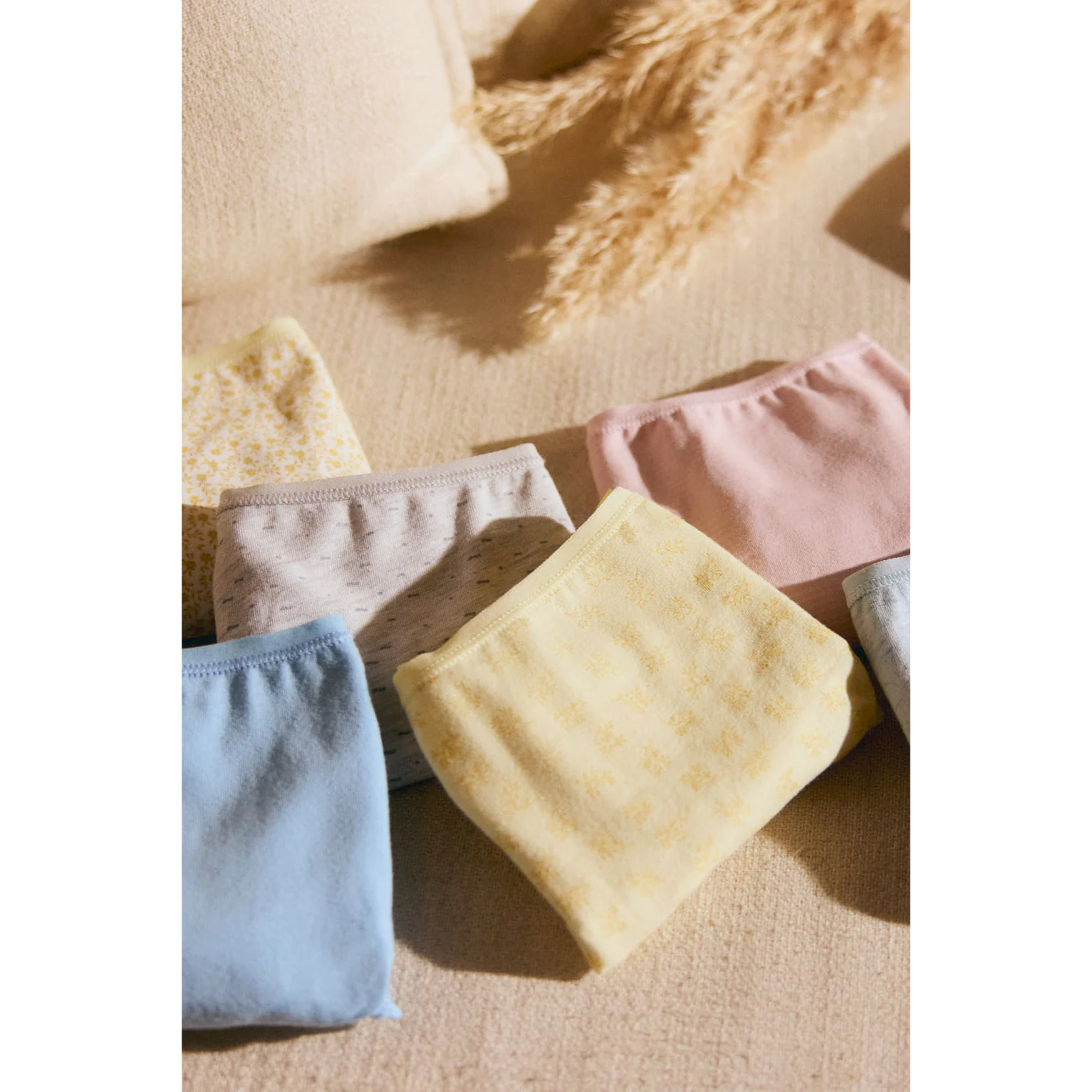Confezione da 6 slip midi stampati