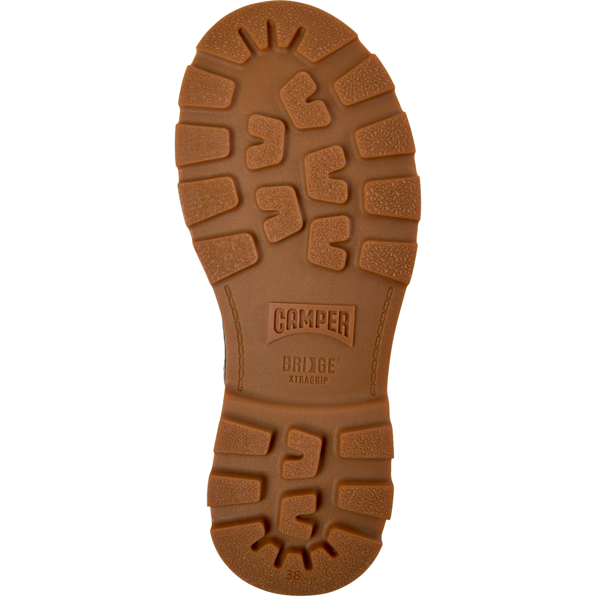 Botines - CAMPER Brutus+ - Marron - Piel nobuk