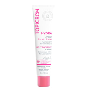 Hydra+ - Crème Hydratante Eclat Légère 40 ml