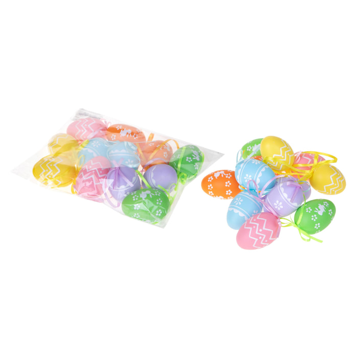 Uova pick da appendere conf. Da 12pz - 2 confezioni - Colore: Assortite - Bianchi Dino