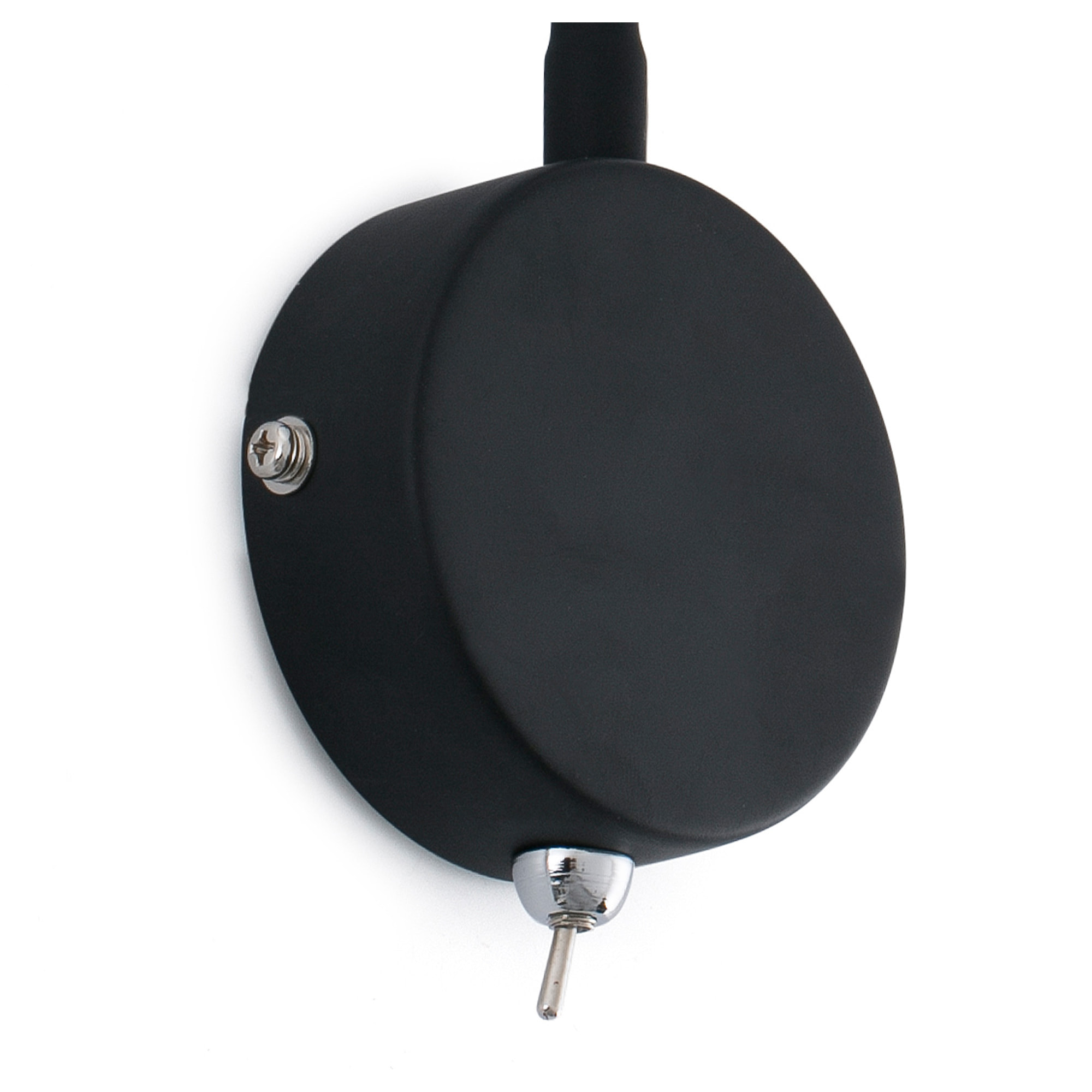 LOKE Lampada da parete lettore nera