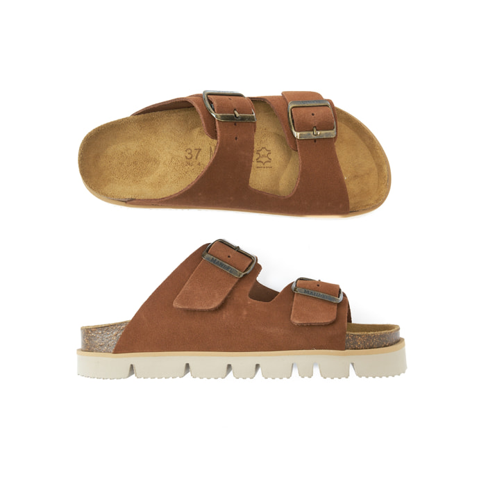 Sandalo Mandèl Marrone