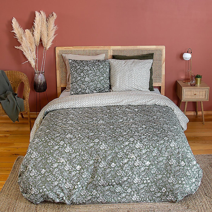 PARURE DE COUETTE 3 PCS 100% MICROFIBRE, INDILY