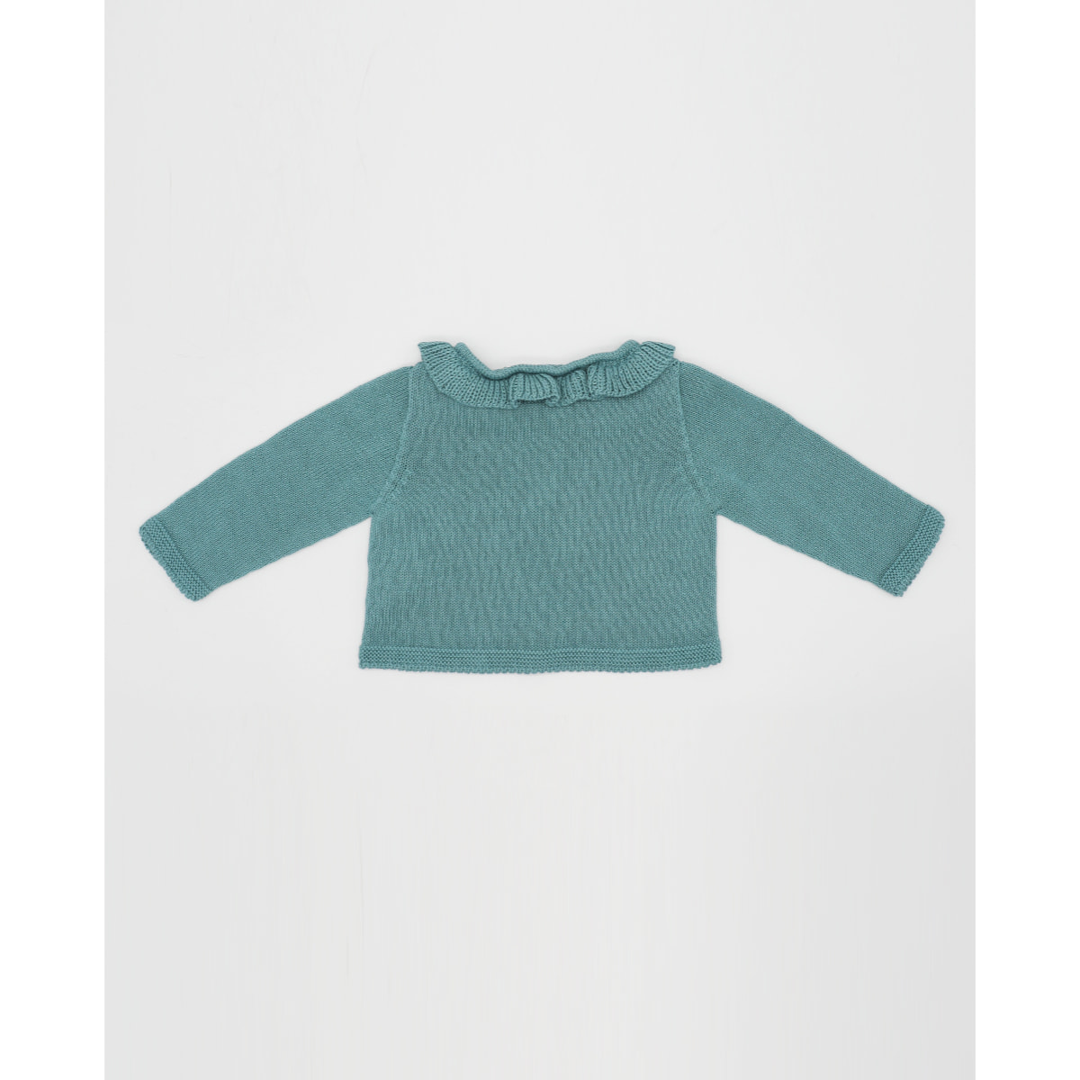 CHAQUETA VOLANTE VERDE