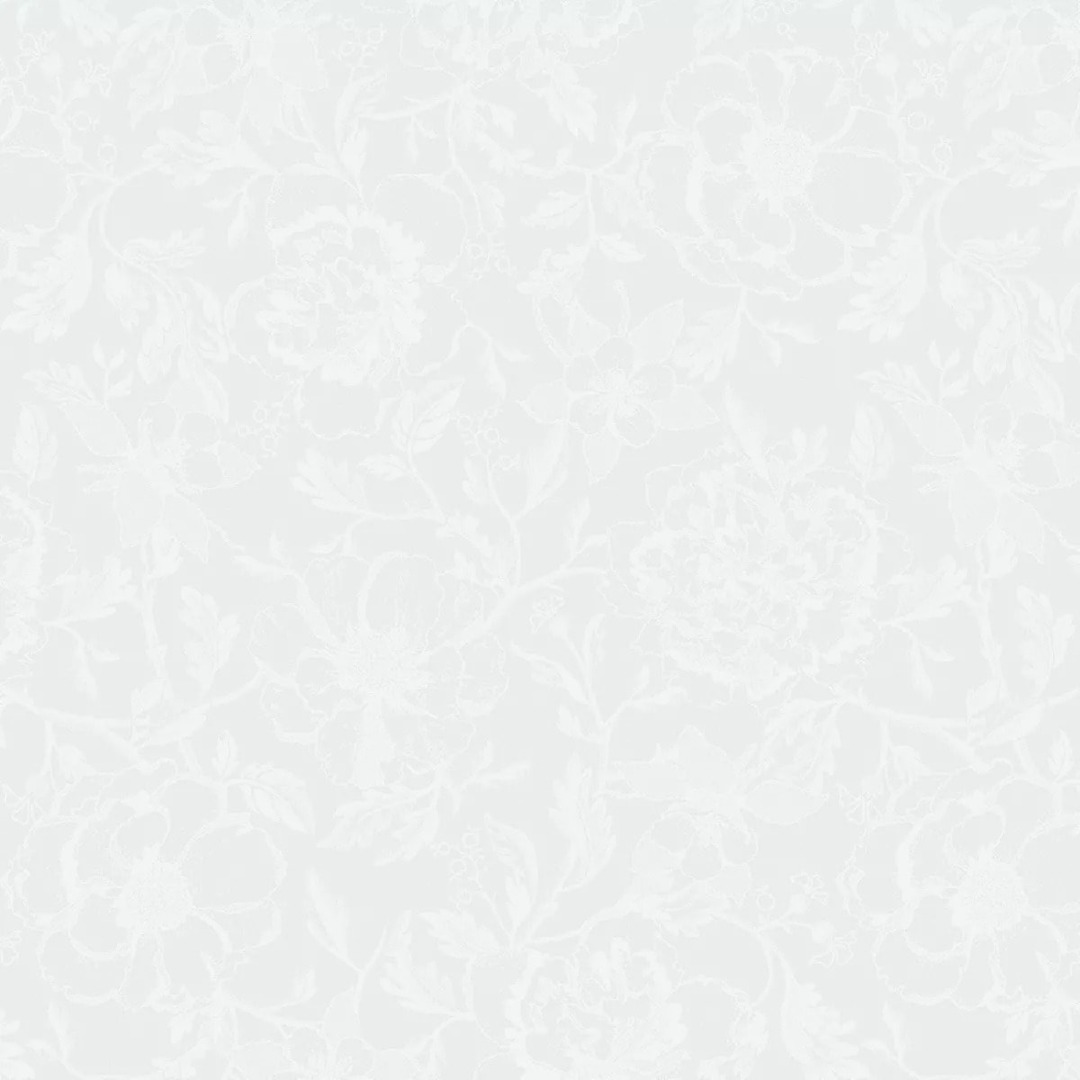 Serviette pur coton motif jacquard blanc Mille charmes blanc