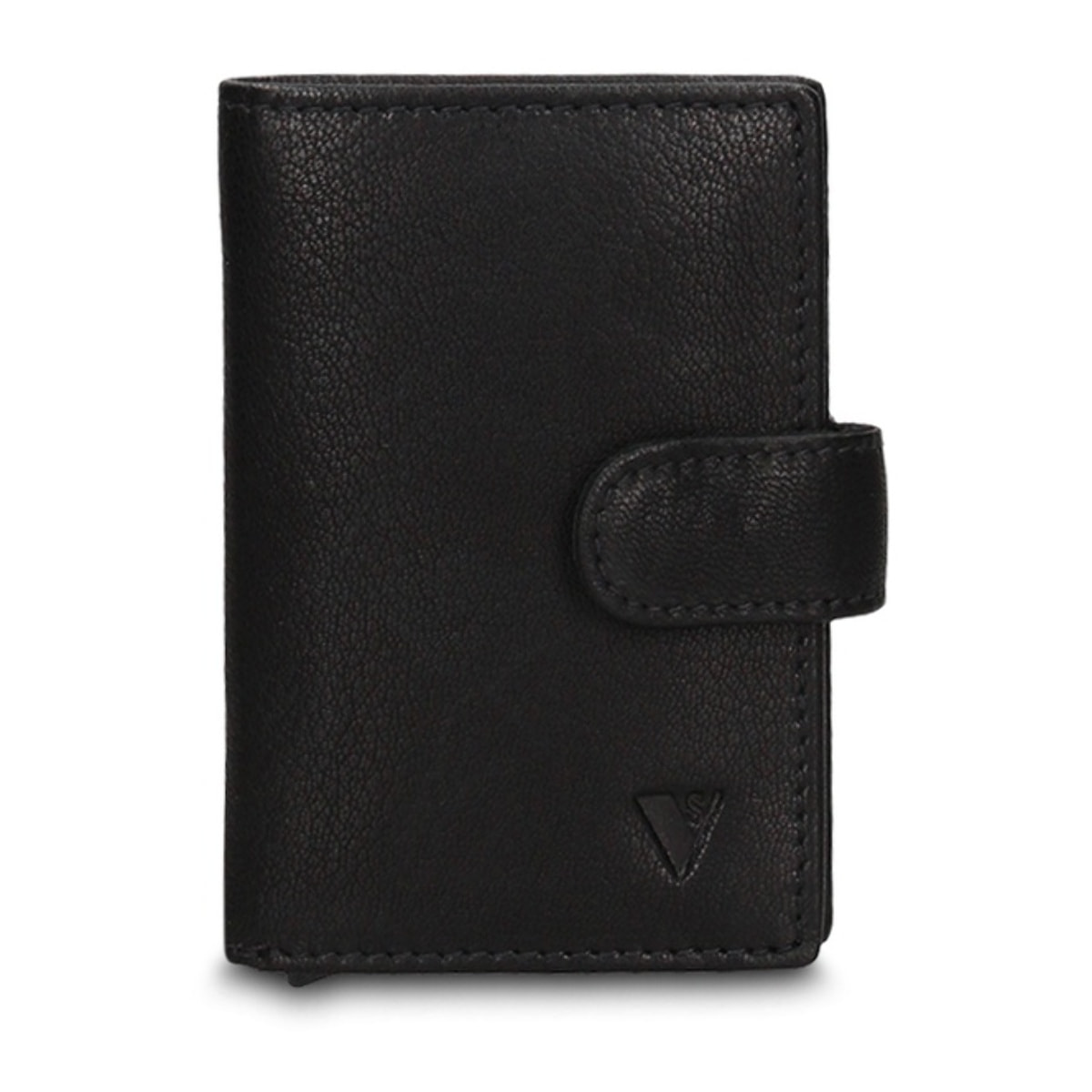 Portafoglio uomo in vera pelle - Modello Bastian Pro - Casual - 6.5 x 10.5 x 2.0 cm