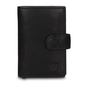 Portafoglio uomo in vera pelle - Modello Bastian Pro - Casual - 6.5 x 10.5 x 2.0 cm