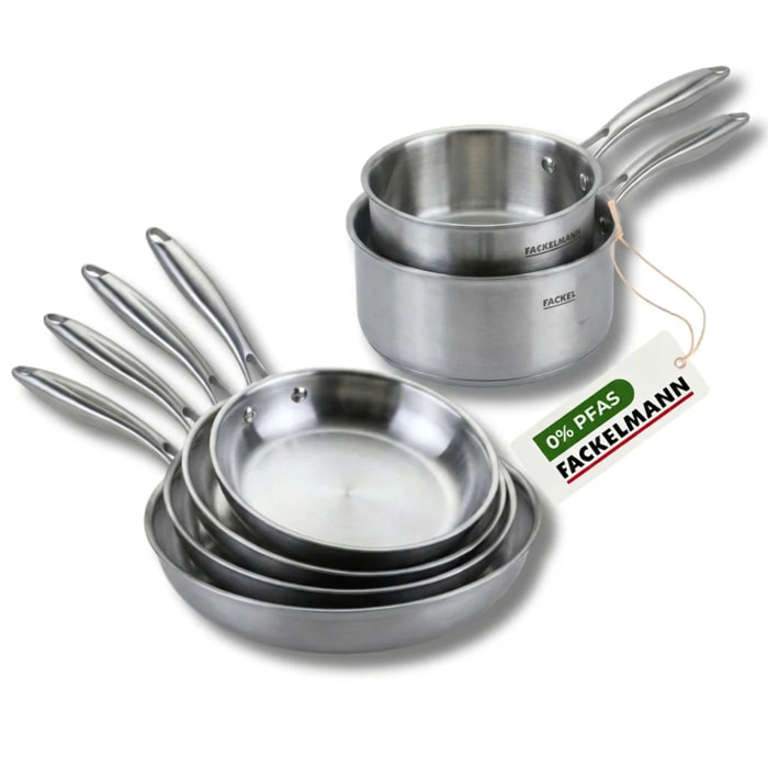 Poêle en inox 18/10 Triply Fackelmann Vita3