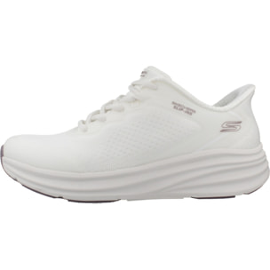 Sneakers De  Mujer Slip-ins Bobs Skillz Too Essential Blanco