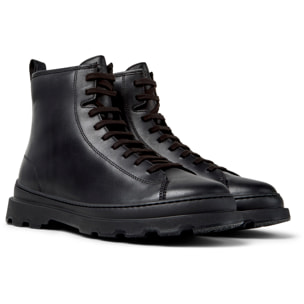 Botines - CAMPER Brutus+ - Negro - Cuero liso