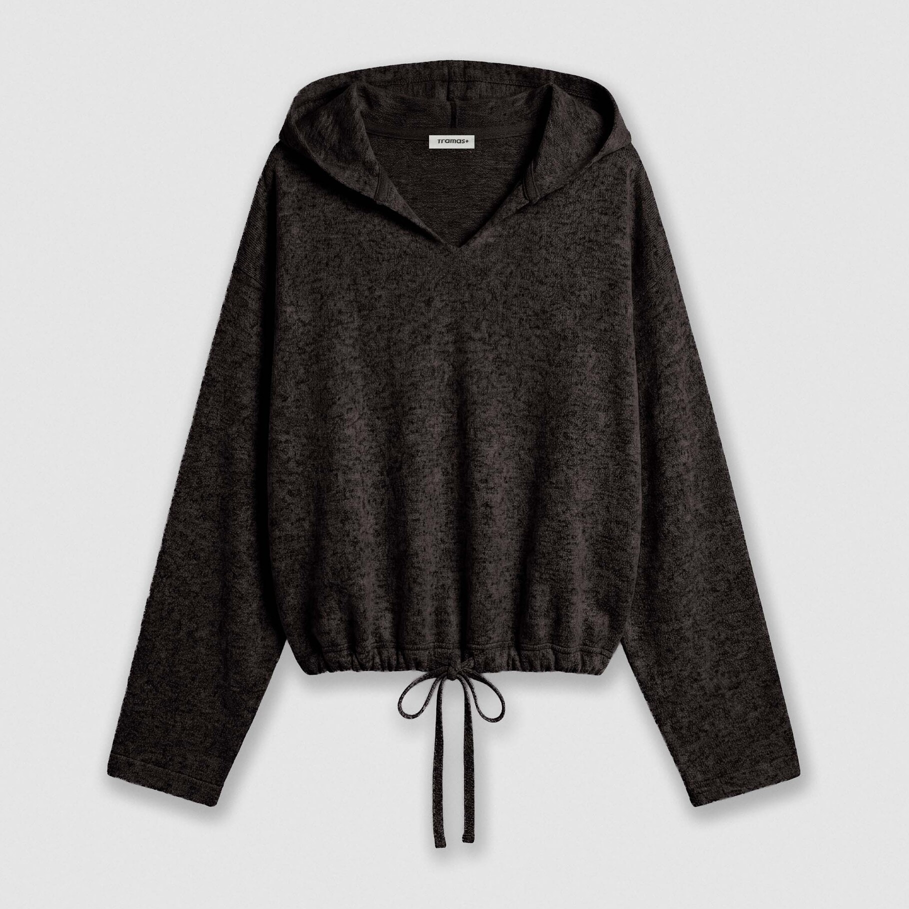 Set sudadera falda angorina gris marengo