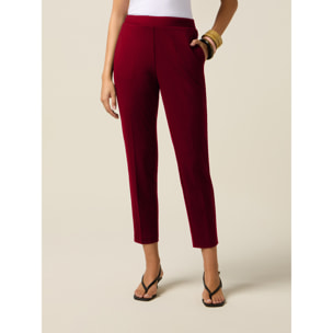 Oltre - Pantaloni a sigaretta - Rosso