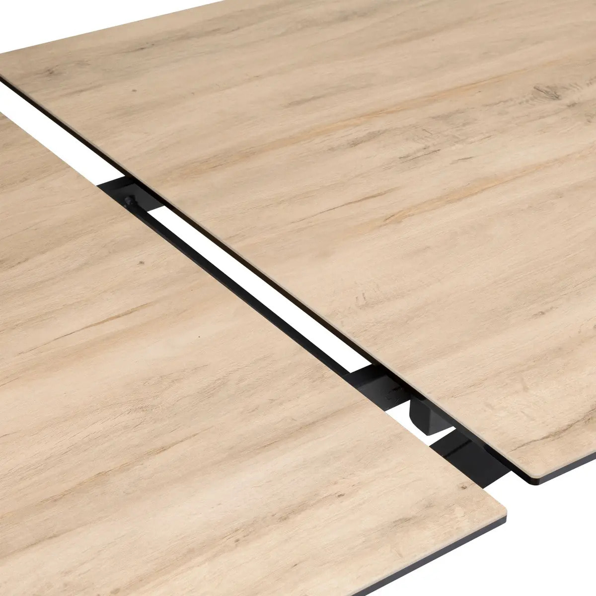 Table à manger extensible "Boot" beige 160x90x76cm