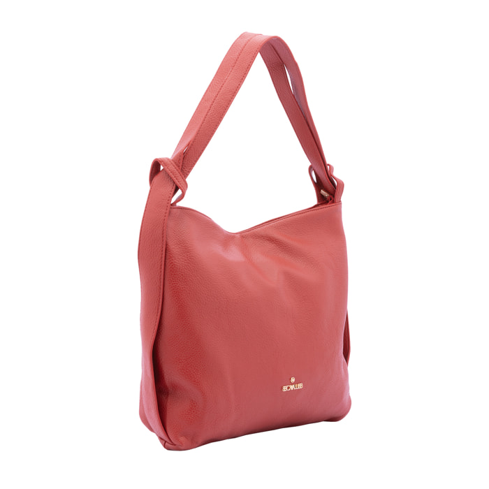 Borsa a spalla  da donna ecopelle Prodotto Vegano 40x33x11 cm