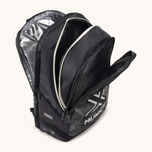 Mochila Deportiva de Pádel Negra con Compartimento Térmico y Zapatillero BACKPACK BLACK